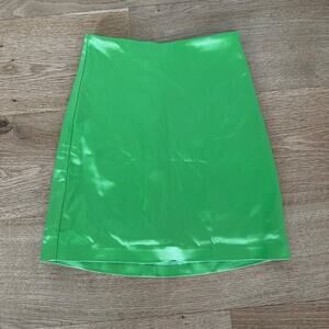 Cult Naked - Mini Skort in Poison Green